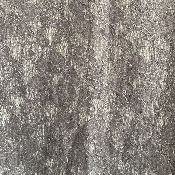 Banana Republic metallic bonded lace top M - Picture 3 of 7
